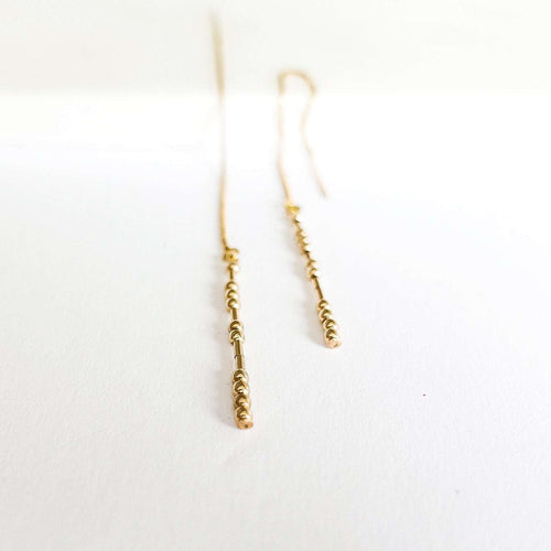 RUMI - MORSE CODE EARRINGS