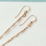 THEA - MORSE CODE EARRINGS