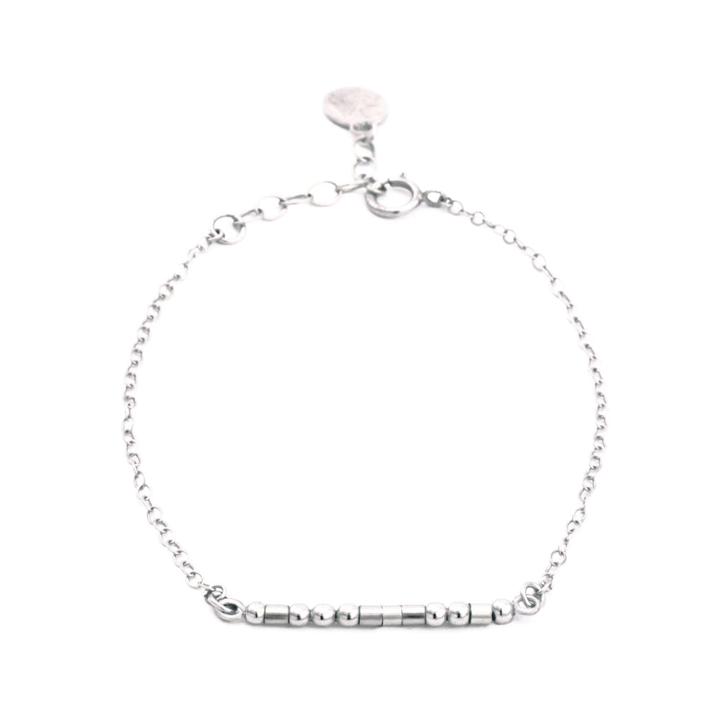 LOVE OF MY LIFE - MORSE CODE BRACELET - CA SOULS