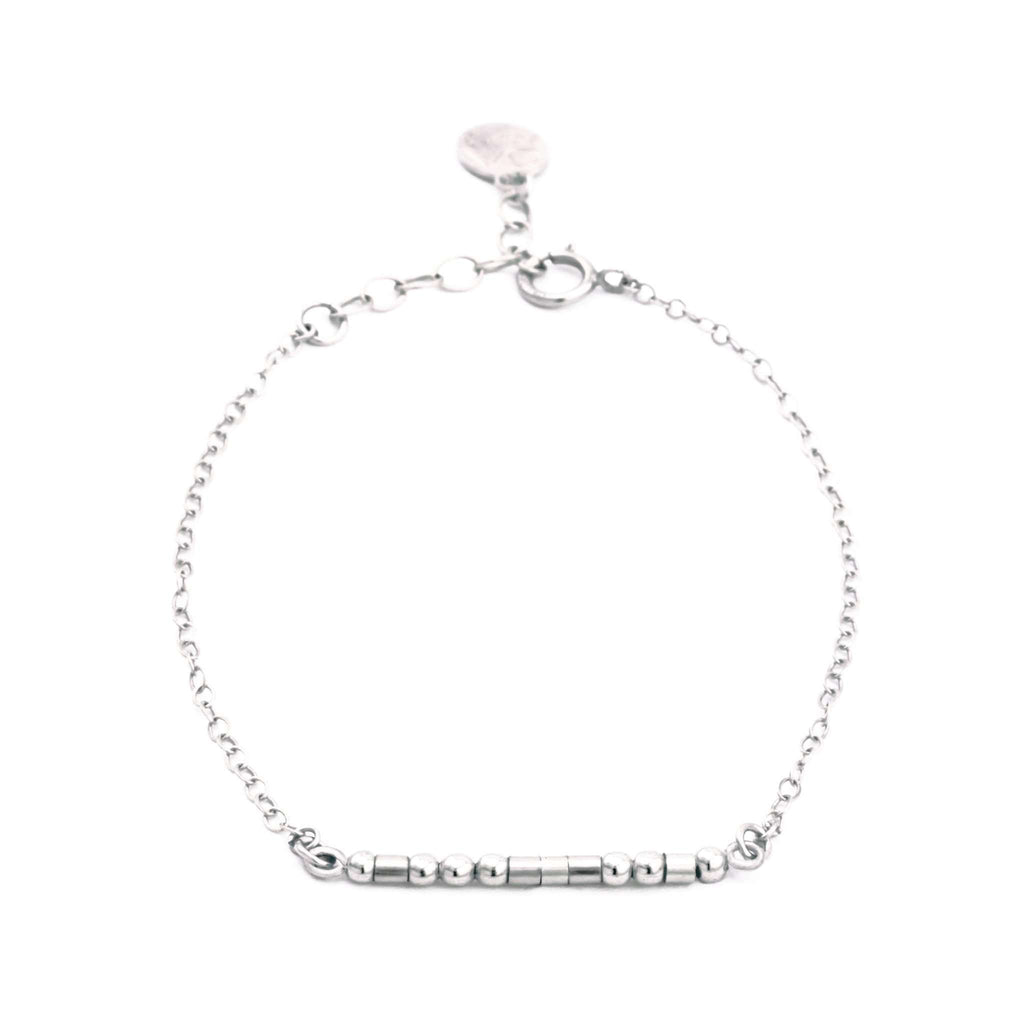 DAUGHTER, THE GIFT OF YOU - MORSE CODE BRACELET