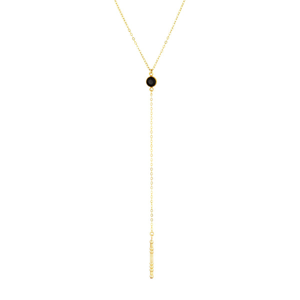 BAILEY - MORSE CODE Y NECKLACE