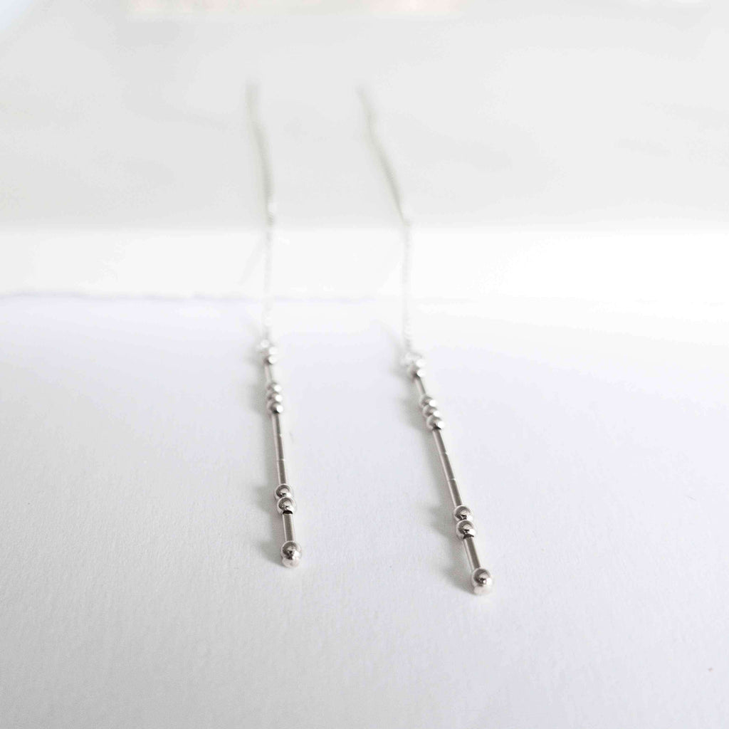 RUMI - MORSE CODE EARRINGS