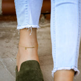 ANN - MORSE CODE ANKLET