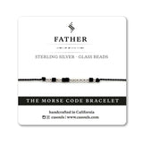 FATHER MORSE CODE BRACELET - CA SOULS