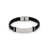 GREY - ENGRAVED MORSE CODE BRACELET