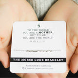 MOTHER & THE WORLD MORSE CODE BRACELET