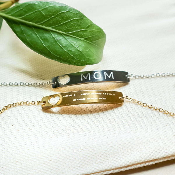Custom Home State Cuff Bracelet | Inside Coordinates Message, Personalized  Nu Gold Jewelry, Small Gifts for Her, Minnesota Jewelry - aka originals