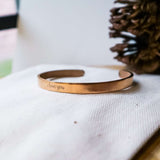 LONDON - ENGRAVED CUFF