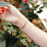 JAMIE GOLD - MORSE CODE BRACELET