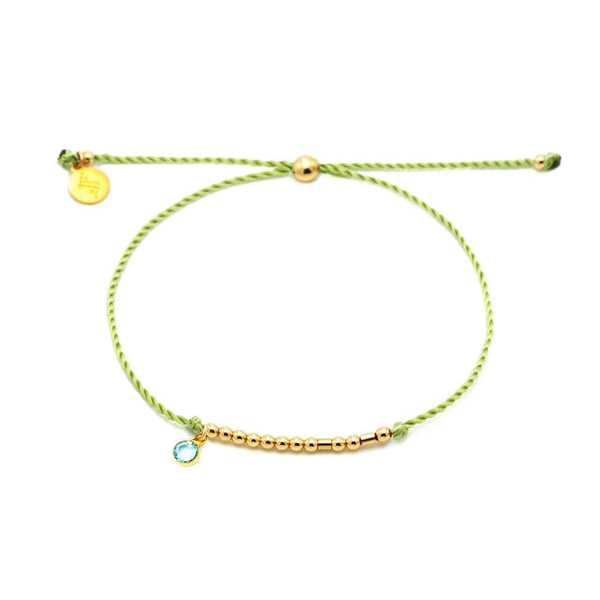 JILL GOLD - MORSE CODE BRACELET - CA SOULS
