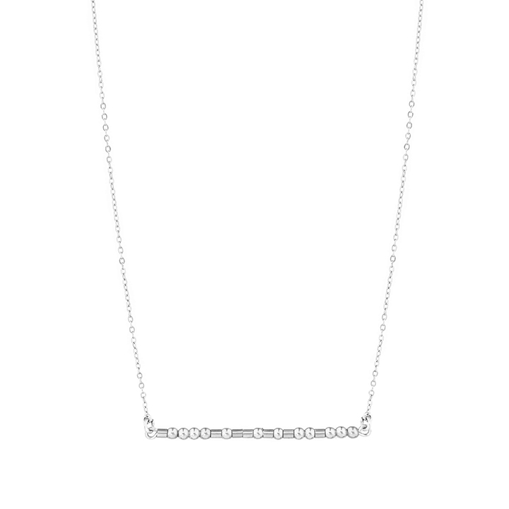YOU AND I - MORSE CODE NECKLACE