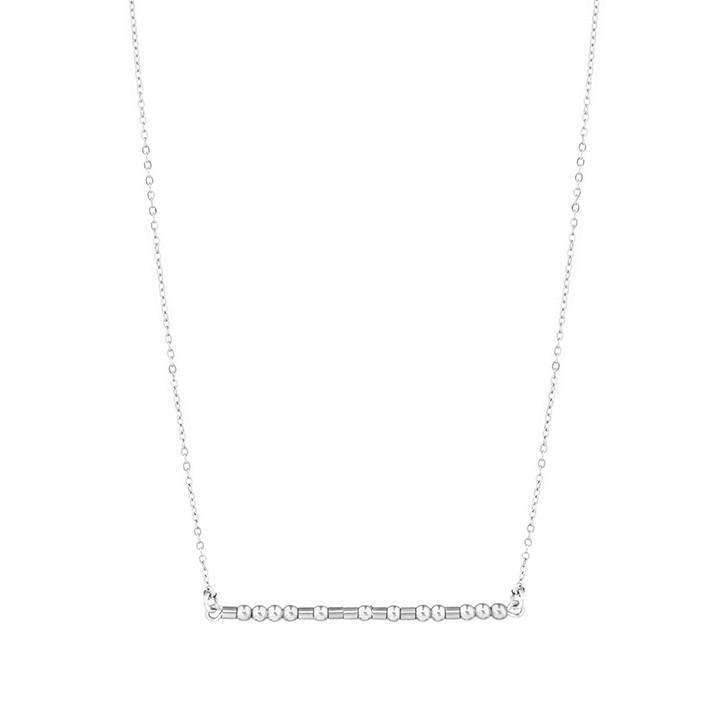 BESTIE, I GO TO YOU - MORSE CODE NECKLACE