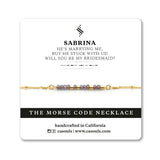 LAURA - BRIDESMAIDS GIFT - CA SOULS