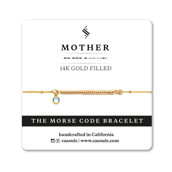 MOTHER - BIRTHSTONE BRACELET - CA SOULS