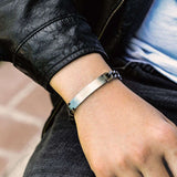 ZAYNE - ENGRAVED MORSE CODE BRACELET