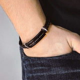 ZEKE - ENGRAVED MORSE CODE BRACELET