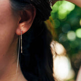 RUMI - MORSE CODE EARRINGS