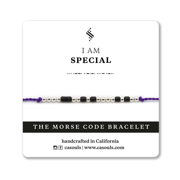 SPECIAL - MORSE CODE BRACELET - CA SOULS