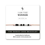 WINNER - MORSE CODE BRACELET - CA SOULS
